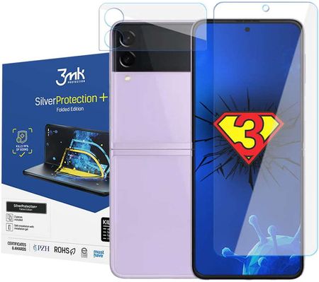 3Mk Folia Antywirusowa Na Cały Ekran Silver Protection Folded Edition 7H Do Samsung Galaxy Z Flip 3 5G