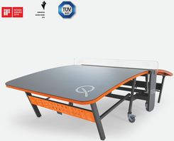 Zdjęcie Teqball Stół Teq Smart Wielofunkcyjny Outdoor Indoor Czarny Pomarańczowy - Czerwieńsk