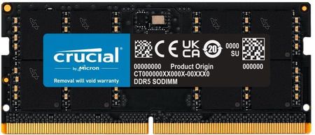 Pamięć RAM Crucial Ddr5 32GB 4800MHz Cl40 (CT32G48C40S5)