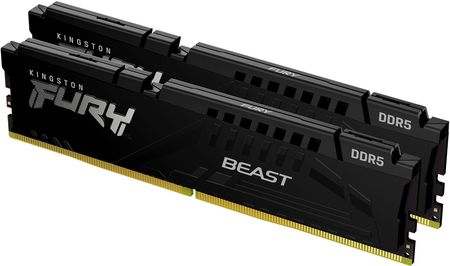 Pamięć RAM Kingston Fury Beast Black DDR5 16GB 4800MHz CL38 (KF548C38BBK216)