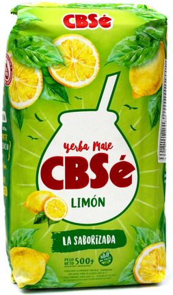 Yerba Mate CBSe Limon la saborizada 500g elaborada con palo 0,5kg
