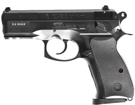 Asg Pistolet Airsoftowy Cz 75 D Compact 6 Mm Gas Czarny