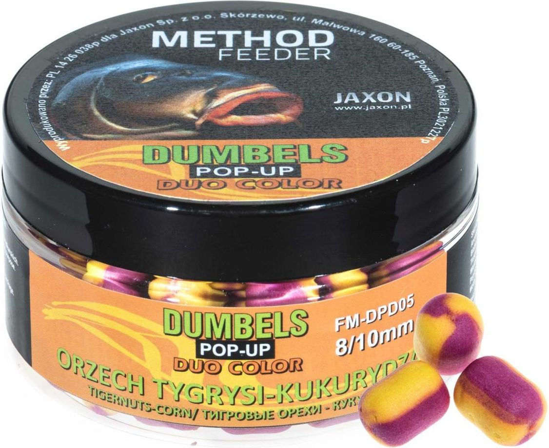 Jaxon POP-UP Boilies 16mm 40g - Duo Color Method Feeder Für Karpfenangeln