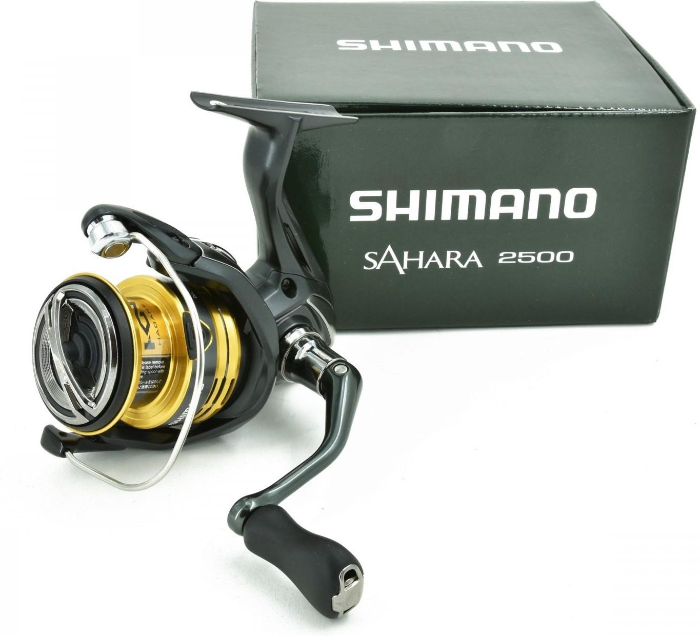 Moulinet De Pêche Shimano Sahara 2500 DHR - Frein De Combat, Double Manivelle - Neuf D'origine (Malaisie)