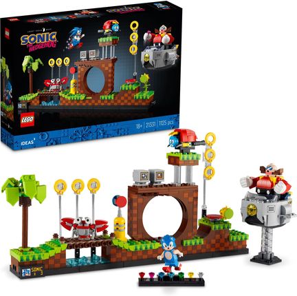 LEGO Ideas 21331 Sonic the Hedgehog Strefa zielonego wzgórza