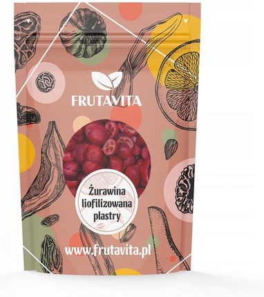 Frutavita Żurawina Liofiliozowana Plastry 30g