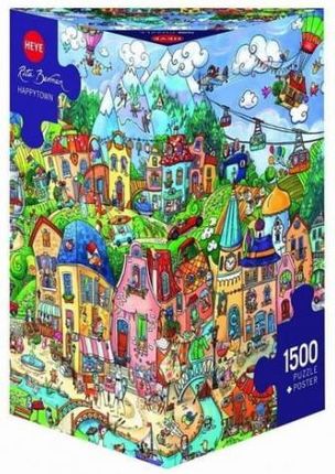 Heye Puzzle Szczęśliwe Miasto 1500El.