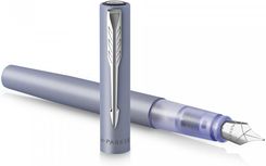 Zdjęcie Parker Vector Xl Metallic Silver Blue C.C. Fountain Pen M - Frampol