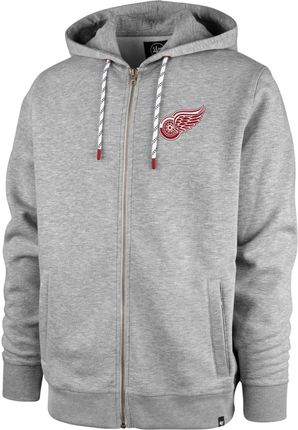 47 Brand Detroit Red Wings Męska Bluza Z Kapturem Back Check Morris Full Zip Hood