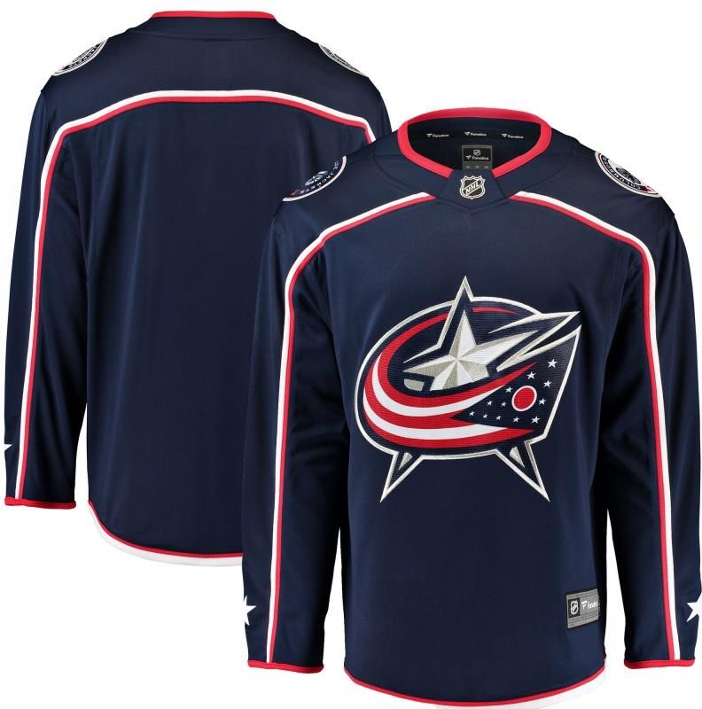 Fanatics Branded Columbus Blue Jackets Hokejowa Koszulka Meczowa