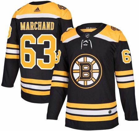 Adidas Boston Bruins Hokejowa Koszulka Meczowa #63 Brad Marchand Adizero Home Authentic Player Pro