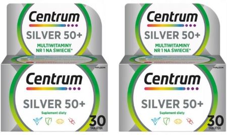 Centrum Silver 50+ 2x30 tabletek