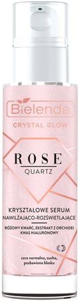 Bielenda Rose Quartz Kryształowe Serum Nawilżająco Rozświetlające 30 ml