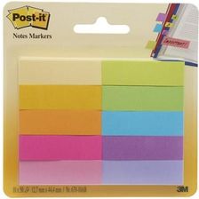 Zdjęcie Zakładki Indeksujące 12,7X44,4Mm Papierowe 10X50Szt. 3M Post It 670 10Ab 500Szt./3M 70005197606/ - Knurów