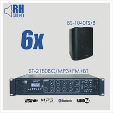 Zdjęcie RH SOUND ST-2180BC/MP3+FM+BT + 6x BS-1040TS/B - Bieruń