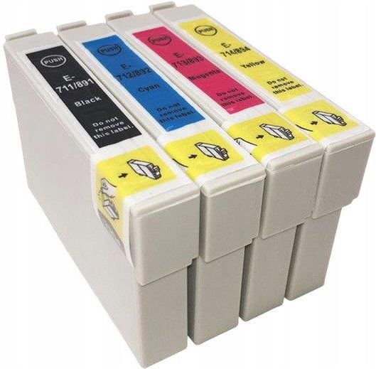 Tusz Viptoner 4x Tusz Do Epson D92 Sx105 Sx415 Dx8450 T0711 714 Do Drukarki Opinie I Ceny Na 5723