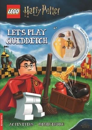 LEGO (R) Harry Potter (TM): Let's Play Quidditch Activity Book (with Cedric Diggory minifigure) Buster Books