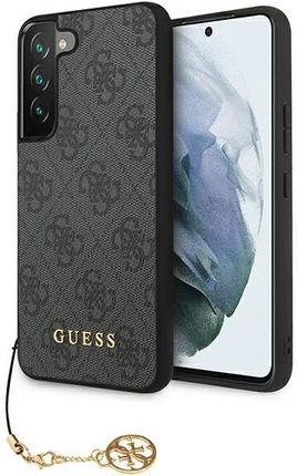 GUESS 4G CHARMS COLLECTION - ETUI SAMSUNG GALAXY S22+ (SZARY) (GUHCS22MGF4GGR)