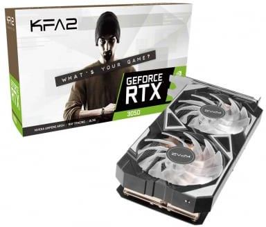 KFA2 GeForce RTX 3050 EX 1-Click OC 8GB GDDR6 (35NSL8MD6YEK)