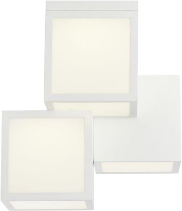 Brilliant G97178/05 Lampa sufitowa LED Cubix 3flg biały (BLG9717805)