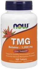 Zdjęcie Now Foods Tmg Betaine 1000Mg 100Tab. - Trzebinia