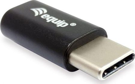 EQUIP EQUIP ADAPTER USB USB-C - MICROUSB CZARNY (133472)  (133472)