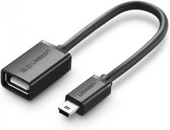 Zdjęcie UGREEN  ADAPTER OTG MINI USB US249 (CZARNY) (2926416722594)  (2926416722594) - Sława
