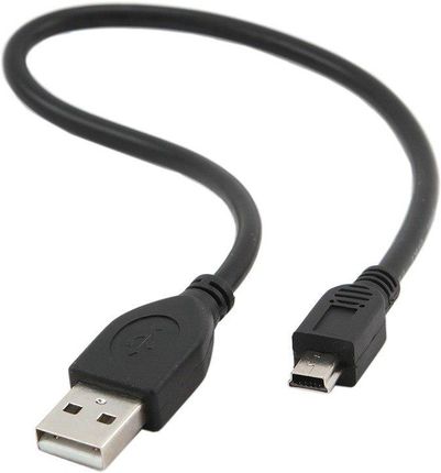 GEMBIRD GEMBIRD KABEL USB MINI B (5-PIN) 0.3 (CCPUSB2AM5P1) CZARNY (CCPUSB2AM5P1)