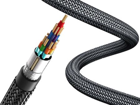 ALOGY KABEL ZE ZŁĄCZEM ALOGY 2X DISPLAY PORT DP 1.4 8K 30AWG DO TV PC 1M SZARY (45648UNIW) - zdjęcie 4