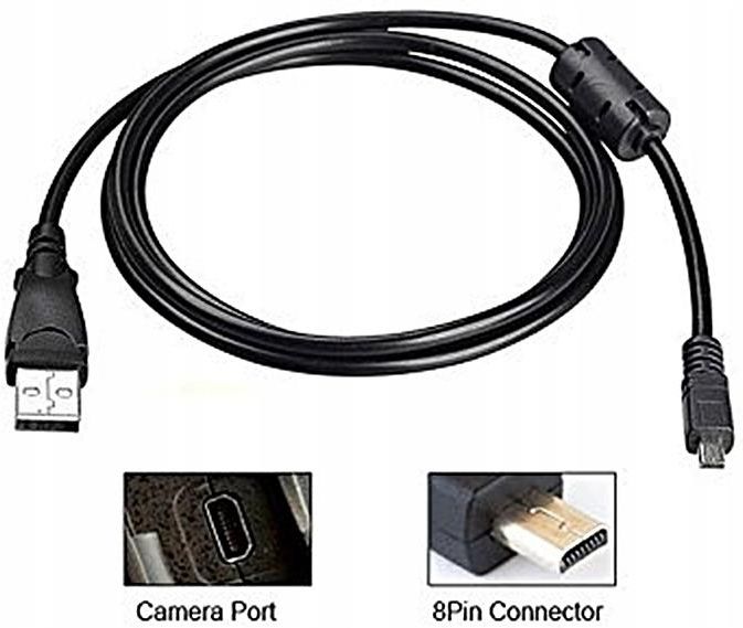 Cavo USB Cavo Dati Per Panasonic Lumix DMC FT1 DMC FT2 - Foto 10