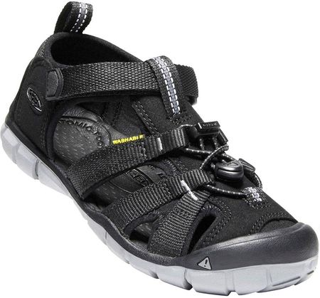 Buty sandały sportowe dziecięce Keen Seacamp II CNX Black Steel Grey 2021
