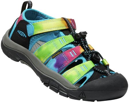 Buty sandały sportowe dziecięce Keen Newport H2 Rainbow Tie Dye 2022