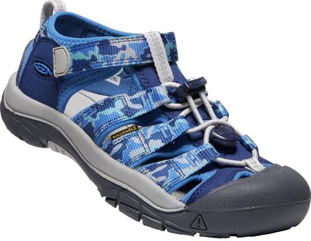 Buty sandały sportowe dziecięce Keen Newport H2 Camo/Bright Cobalt 2022