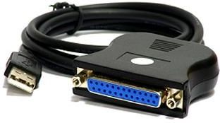APT HERTZ NOWY KONWERTER USB NA LPT ŻEŃSKI ADER 100CM (AK72)  (AK72)