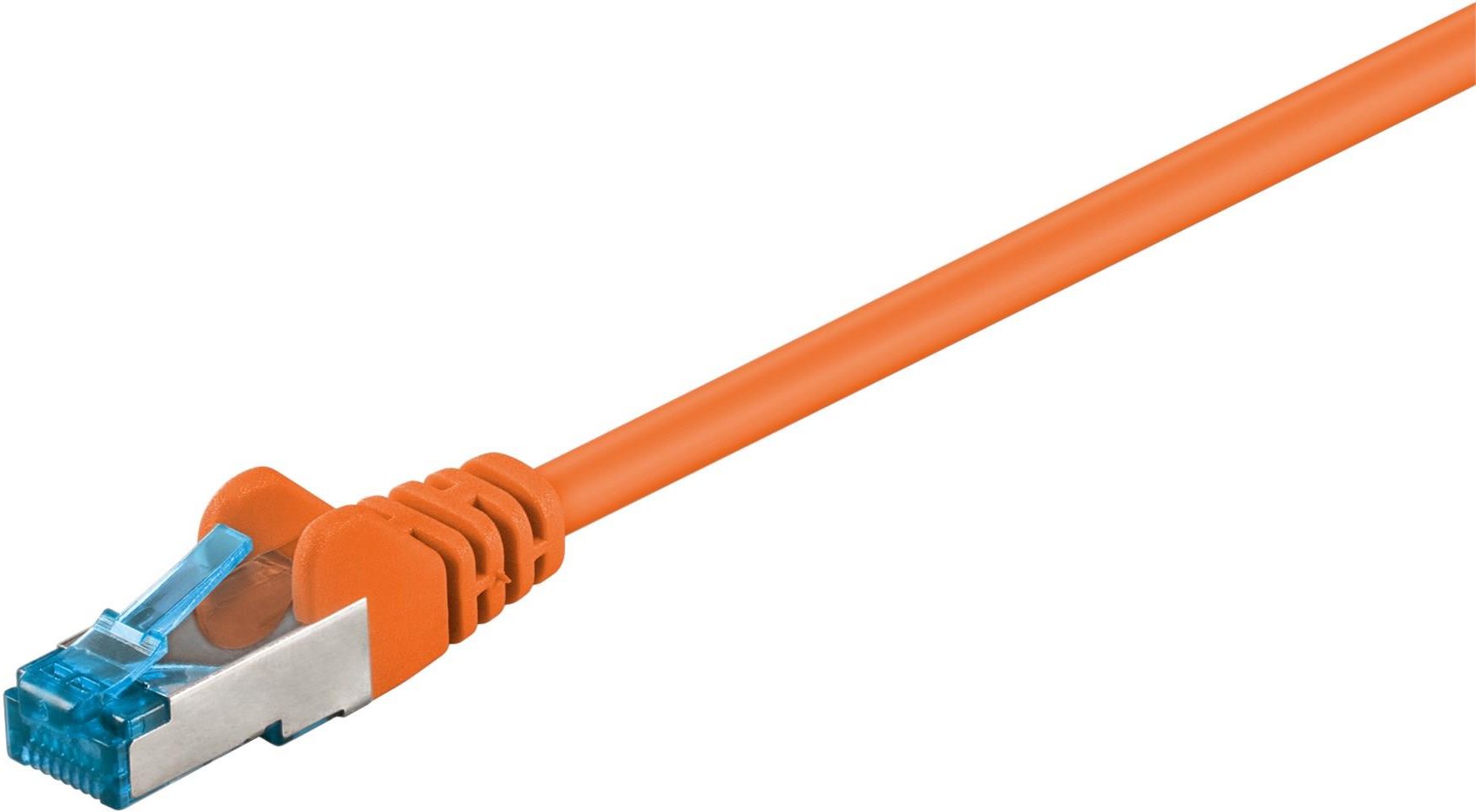 GOOBAY KABEL LAN PATCH CORD CAT 6A S/FTP POMARAŃCZOWY 1M POMARAŃCZOWY