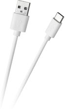 LP KABEL USB - USB TYPU C 1M BIAŁY  ()