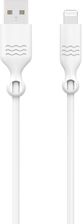 JUST GREEN  KABEL USB - KABEL LIGHTNING ECO 2.4A 1.2M BIAŁY (JGCBLMFI1M2W)  (JGCBLMFI1M2W)