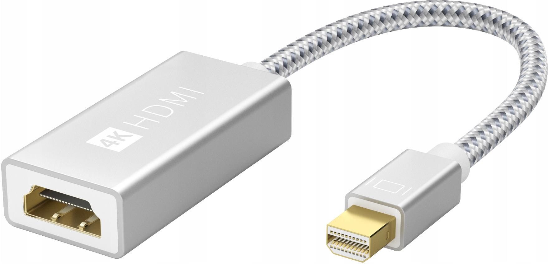 Ivanky Ivanky Adapter Mini Displayport Hdmi K Srebrny Vbl Vbl Opinie I Ceny Na Ceneo Pl