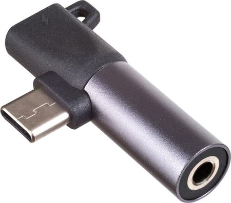 AKYGA ADAPTER USB  ADAPTER  AK-AD-62 USB TYPE C (M) / USB TYPE C (F) / JACK 3.5 MM (AKAD62)  (AKAD62)