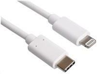 Premiumcord Apple Lightning - USB-C™ USB nabíjecí a datový kabel MFi pro Apple iPhone/iPad, 1m (PRC)