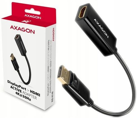 Axagon RVD-HI14N, DisplayPort -> HDMI 1.4 redukce / adaptér, 4K/30Hz (AXN)