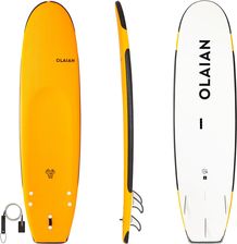 Zdjęcie Olaian Deska Surfingowa 100 School 7'5" 80 L Wzmocniona Z Leashem - Wrocław