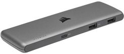 Corsair USB100 7-Port USB Type-C/USB Type-A Expansion Hub USB hub - 7 - USB 3.1 - Szary (CU9000003EU)