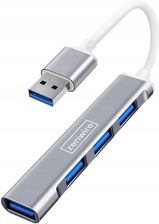 Zenwire Hub 4x Usb 3.0 Rozgałęźnik Rozdzielacz Portów 4w1 (HUBUSB304XROZDZIELACZUSBZENWIRE)