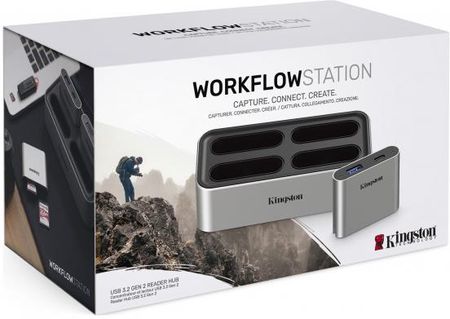 Kingston Stacja dokująca Workflow Station + Czytniki kart WFS-U (WFSU)