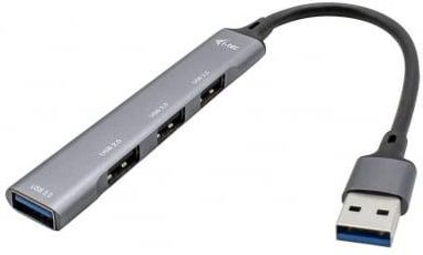 I-Tec USB 3.0 Metal HUB 1x USB 3.0, 3x USB 2.0