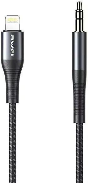 4 pole aux cable with usb for iphone