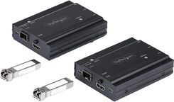 STARTECH.COM  4K HDMI USB LWL EXTENDER - BIS ZU 300M MULTIMODE - 2X 10G MMF SFP+ MODUL - KVM - CABLE/ADAPTER SET - DIGITAL  (SV565FXHD4KU)