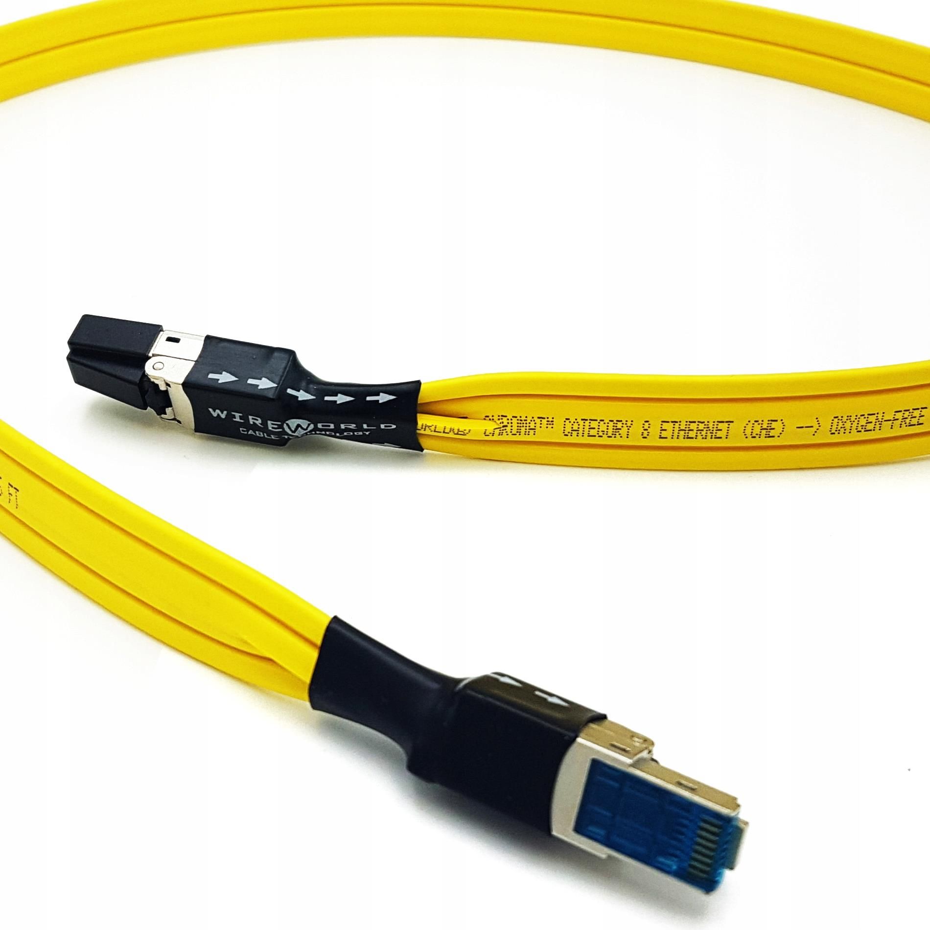 WIREWORLD CHROMA CAT8 CAT 8 ETHERNET 1.0M (CHE) (CHE) - Opinie i