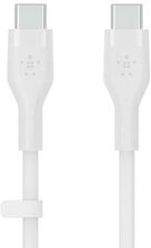Zdjęcie BELKIN  KABEL BOOSTCHARGE USB-C DO USB-C 2.0 SILIKONOWY 2M, BIAŁY (CAB009BT2MWH)  (CAB009BT2MWH) - Rawicz